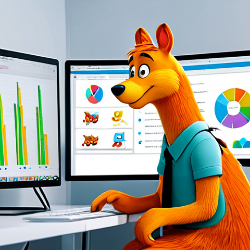 **

"A professional graphic designer, fully clothed in a modest business casual outfit, working on a digital illustration of a friendly cartoon character on a large computer screen in a bright, modern studio. The character is a whimsical animal wearing appropriate attire.  Safe for work, appropriate content, perfect anatomy, correct proportions, well-formed hands, proper finger count, professional, family-friendly, natural pose."

**