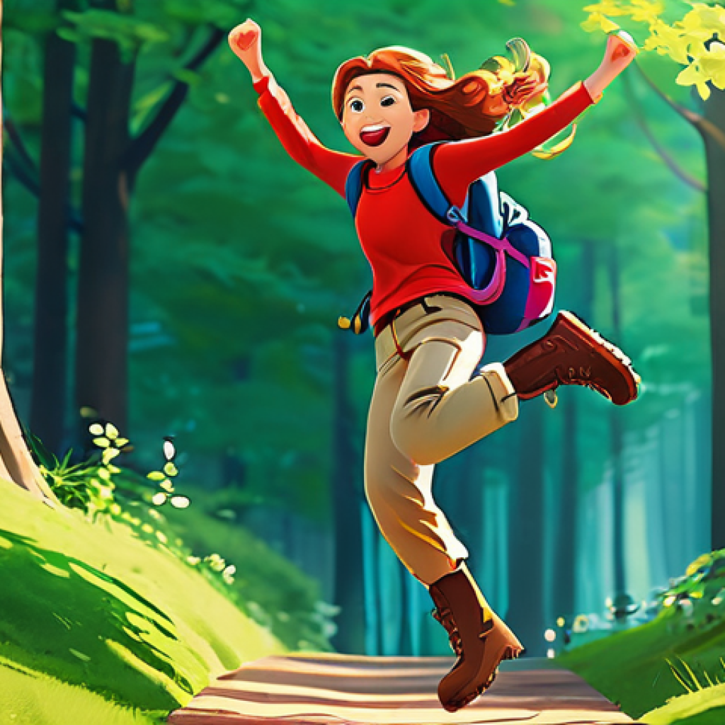 캐릭터디자인과 2D 애니메이션 제작기법 - **Prompt 1: Dynamic Adventurer Character**
    "A vibrant, full-body 2D animation character, a cheer...