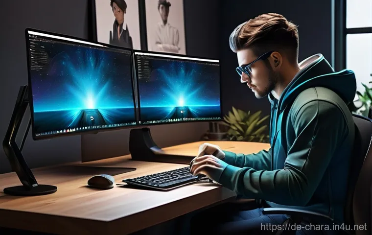 캐릭터디자인 실무에서 시간 관리 꿀팁 - **Prompt:** A highly detailed, realistic digital painting of a character designer (gender-neutral, a...