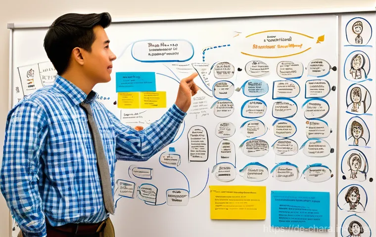 캐릭터디자인 협업 프로젝트 경험담 - **Detailed 3D Character Model Refinement**
    A photorealistic digital painting showcasing a focuse...